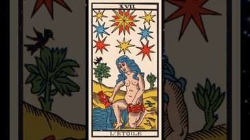 XVII. The Star Card (Marseille Tarot)