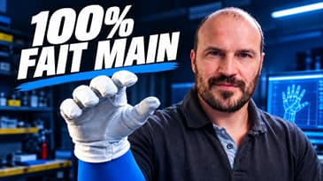 Dans son garage, il invente une main pour les robots humanoïdes  (🎤 Didier Vançon)