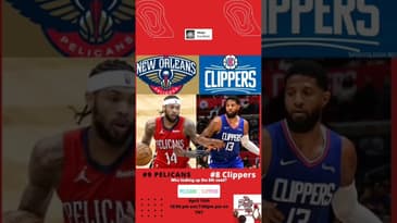 Who wins tomorrow?       #9 Pelicans vs #8 Clippers #shorts