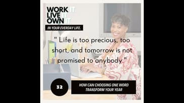 31: How Choosing One Word Can Transform Your Year