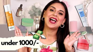 SKIN CARE I'M LOVING UNDER ₹1000!