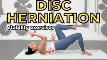 4 Important Stability Exercises for Disc Herniation