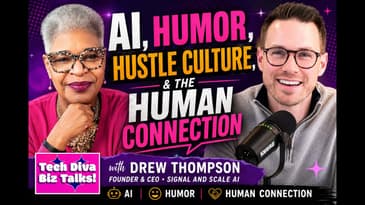 Drew Thompson on AI, Humor, Hustle Culture, and the Human Connection