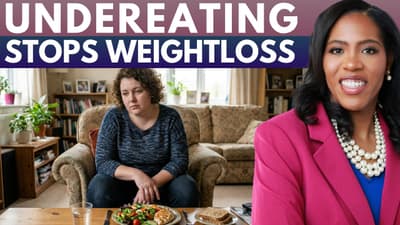 Why Am I Not Losing Weight? The SURPRISING Problem of UNDEREATING