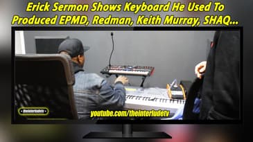 Erick Sermon Shows Keyboard He Used To Produced EPMD, Redman, Keith Murray, SHAQ...