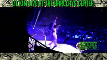 Lil Kim Does The Shmoney Dance At The Barclays Center