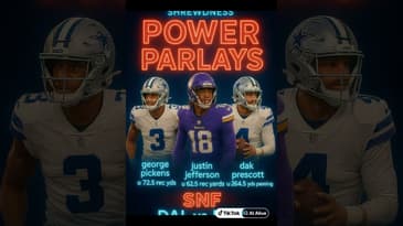 Shrewdness SNF Power Parlay! #SNF #NFL #sportsbetting #Cowboys #Vikings