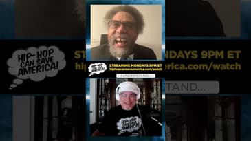 Dr. Cornel West: "Hip Hop Can Save America!" #hiphop #podcast #shorts