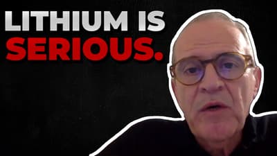 Doctors: Lithium is SERIOUS.