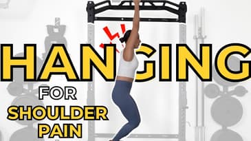 Shoulder Pain? Try Hanging
