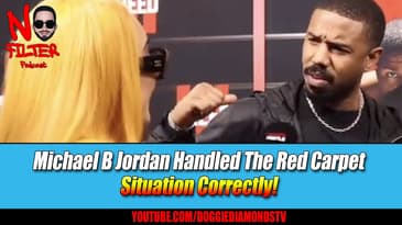 Michael B Jordan Handled The Red Carpet Situation Correctly!