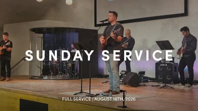 Sunday Church Service at Calvary Church | Pastor Nate Holdridge | August 16th, 2026