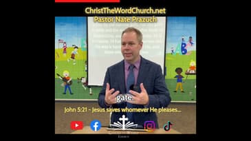 Come to Jesus-Not All People Will Be Saved