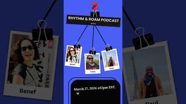 Episode 2: Rhythm & Roam with Benef, Paul, & Trecia. Tomorrow!