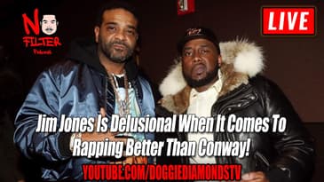 Jim Jones Is Delusional When It Comes To Rapping Better Than Conway!