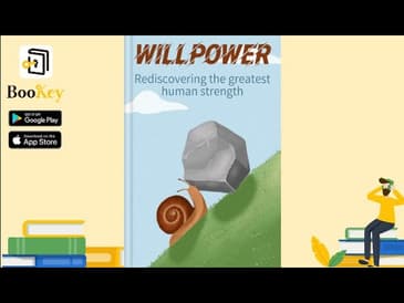 🔥🔥Willpower by Roy F. Baumeister and John Tierney (Summary) -- How to Boost the Willpower