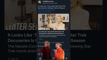 BEST NEWS EVER!!! 🙌🏻 #fyp #startrek #podcast #gatesmcfadden #thecenterseat