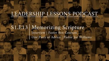S1E13 - Memorizing Scripture