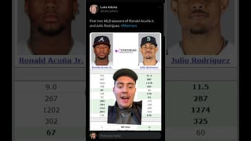 Julio Rodriguez’s first two seasons are BETTER then you think 👀👀 #mariners #mlb #mariners