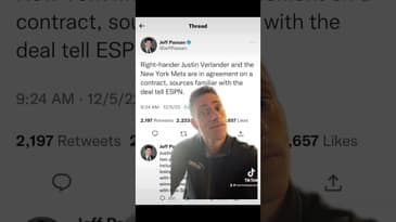 Justin Verlander signs with the Mets!! #shorts #baseball #mlb #mets #astros #verlander