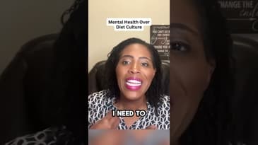 Mental Health Over Diet Culture