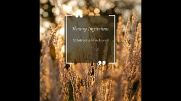 Morning Inspirations