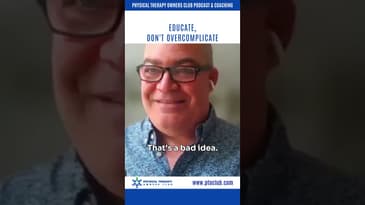 Educate, Don't Overcomplicate