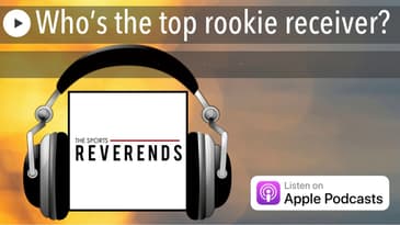 Who’s the top rookie receiver?