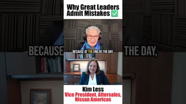 Why Great Leaders Admit Mistakes