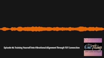 The One Thing with David & Laurie - Episode 46: Training Yourself Into Vibrational Alignment...