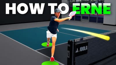 How to Hit the Erne in Pickleball (And When to Use It)