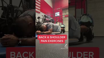 Back pain & shoulder pain exercises