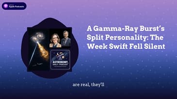 A Gamma-Ray Burst’s Split Personality: The Week Swift Fell Silent