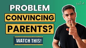 How to convince your parents | 3 आसान tips | Ankur Warikoo Hindi videos