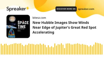 New Hubble Images Show Winds Near Edge of Jupiter's Great Red Spot Accelerating