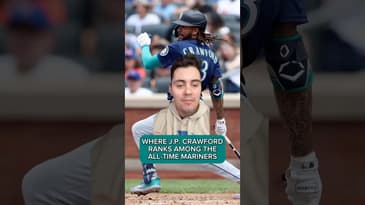 WHERE DOES J.P. CRAWFORD RANK AMONG THE ALL-TIME MARINERS? #mlb #baseball #mariners