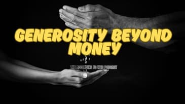 Generosity Starts When You Put The Phone Down