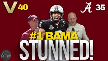 ALABAMA UPSET! Is Vandy's Win the Biggest in SEC History?