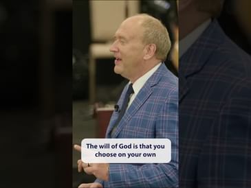 God's waiting on YOU to make a decision!