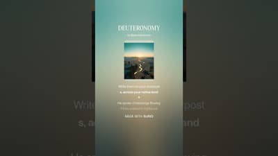 DEUTERONOMY