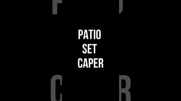PATIO SET CAPER