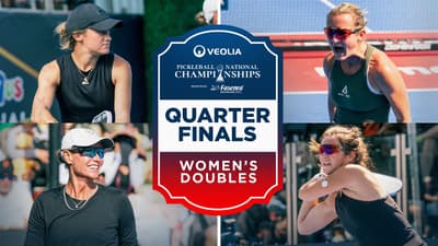 Schneemann/Pisnik v Fahey/Jansen at the Veolia Atlanta Pickleball Championships