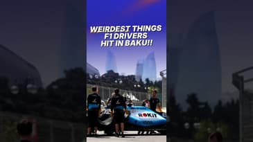Williams’ best result + worst car smash in Baku. Azerbaijan GP has delivered weird moments always.