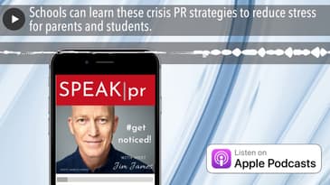 Schools can learn these crisis PR strategies to reduce stress for parents and students.
