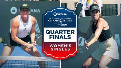Brooke Buckner v Keilly Ulery at the Veolia Atlanta Pickleball Championships