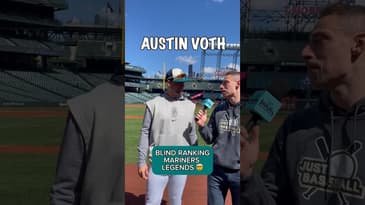 Blind Ranking Seattle Mariners Legends 🤯 #shorts #baseball #seattle #mariners #seattlemariners #pnw