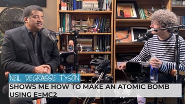 Neil deGrasse Tyson Shows Me How To Make An Atomic Bomb Using E=MC2