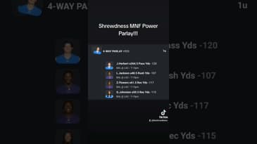 Shrewdness MNF Power Parlay! #podcast #betting #MNF #Ravens #Chargers