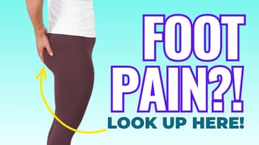 Strong Glutes = Pain Free Feet | Glute Exercises for Foot Relief