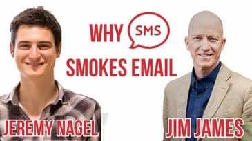 Could SMS be a better option instead of emails; with Jeremy Nagel